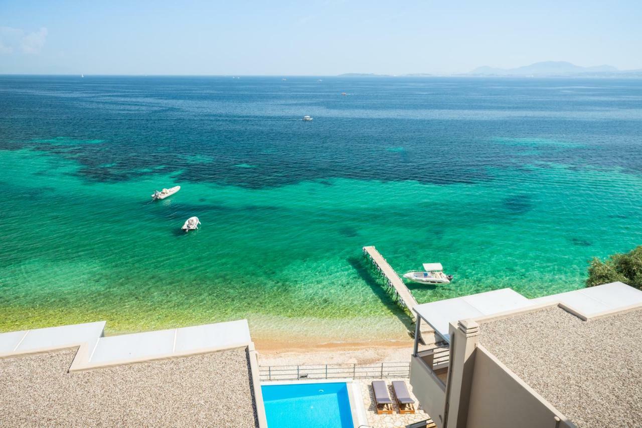 Glyfa Beach Villas Барбати Экстерьер фото